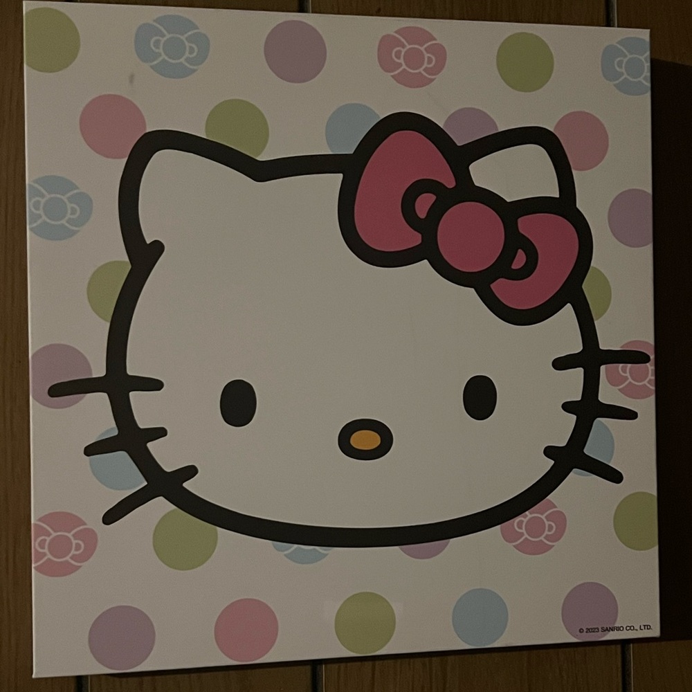 Hello Kitty Wall Decor Hanging Sign